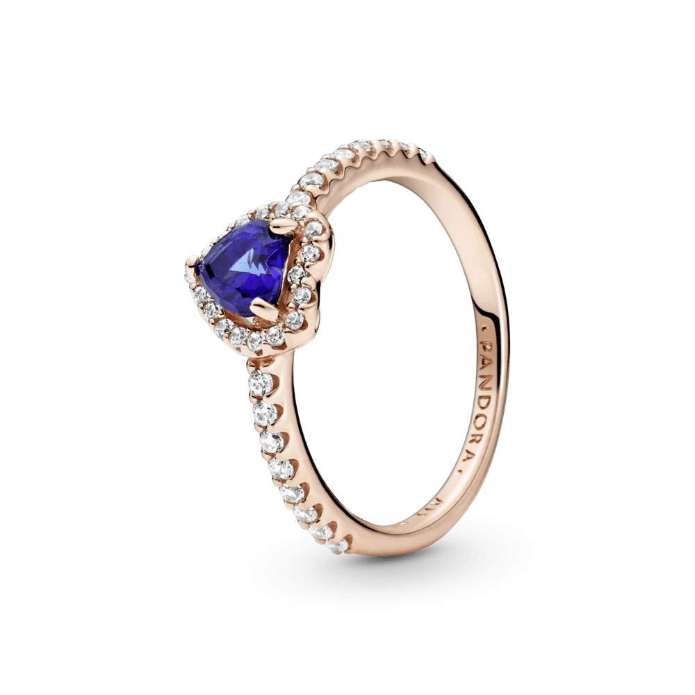 Anillo Corazón Azul