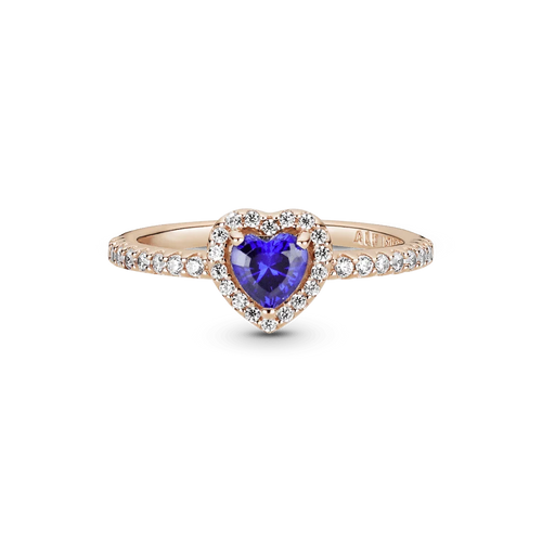Anillo Corazón Azul