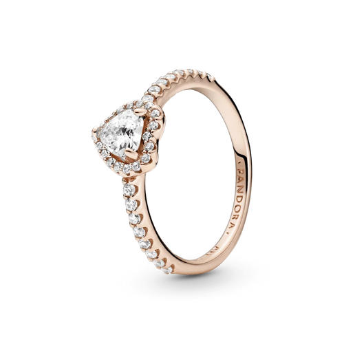 Anillo Corazón Brillante