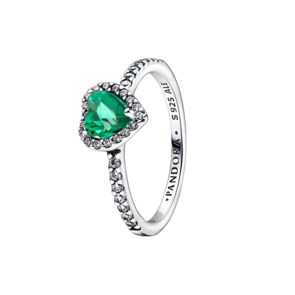 Anillo Corazón Verde